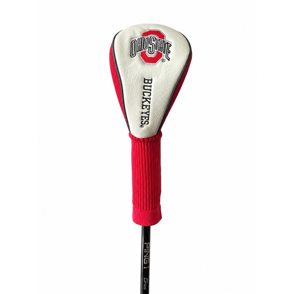 Ohio State Buckeyes Golf Driver Headcover 1 Driver Club Cover Red White OSU